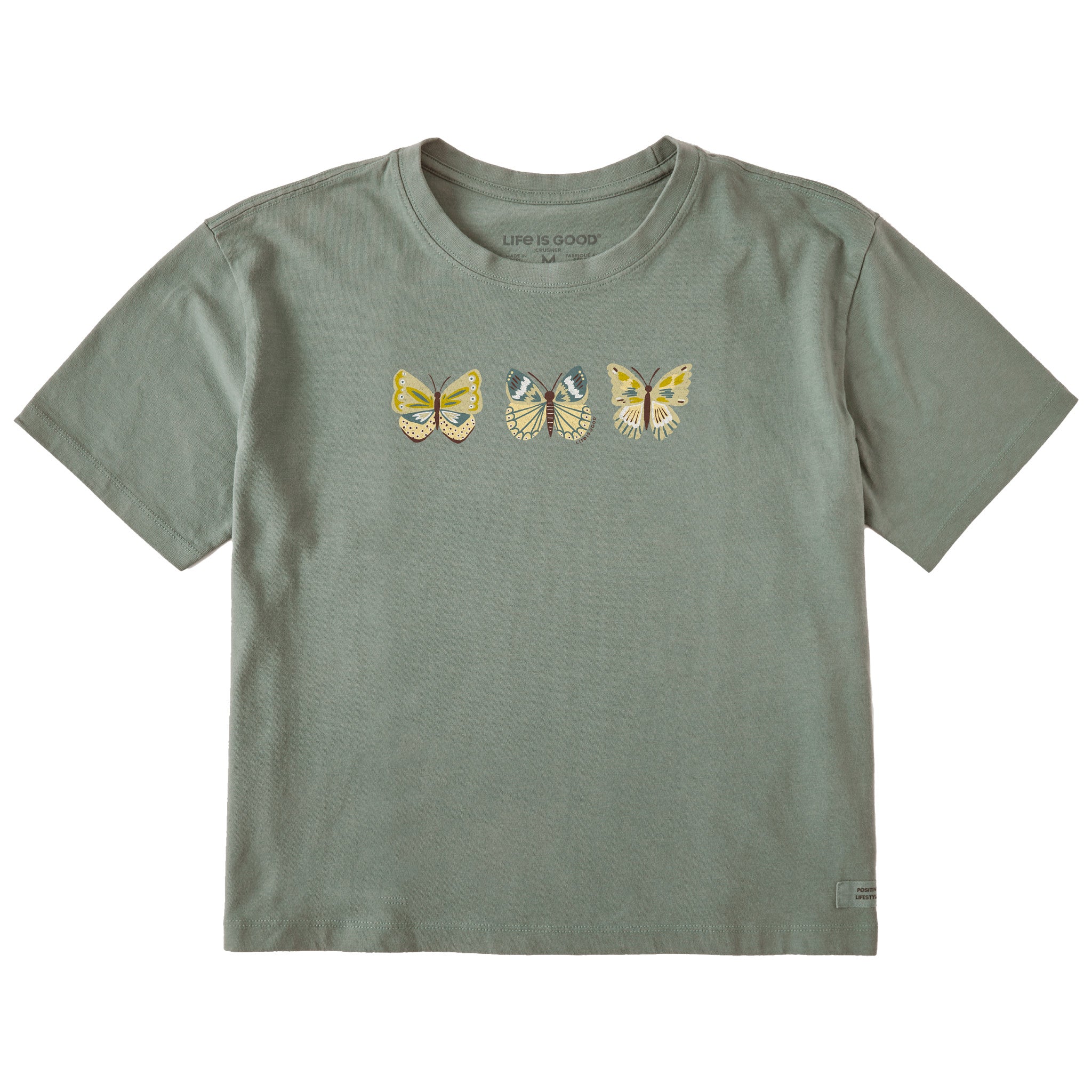 Butterfly Lineup Boxy Tee